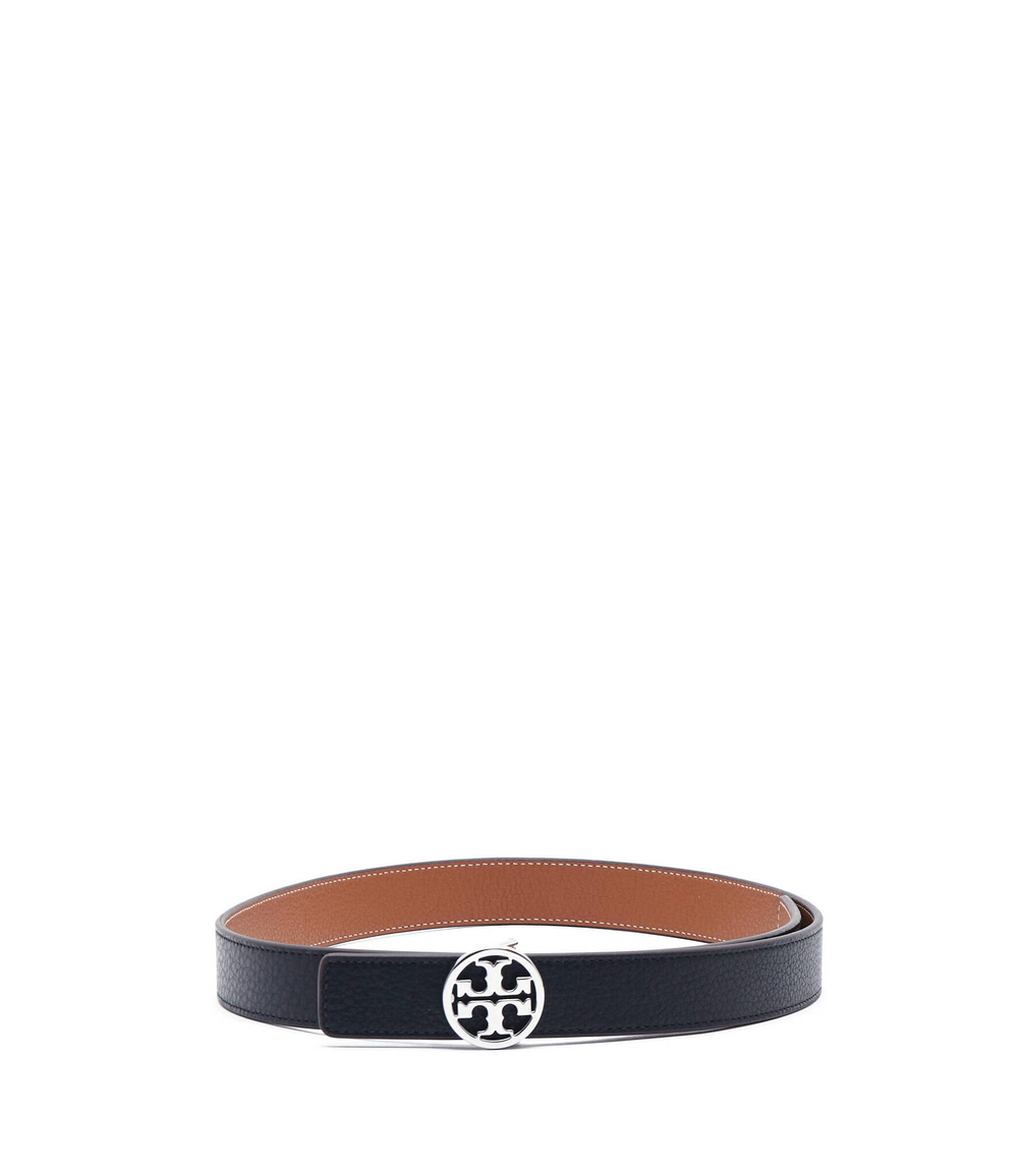 двусторонний кожаный ремень TORY BURCH - коричневый(56643)