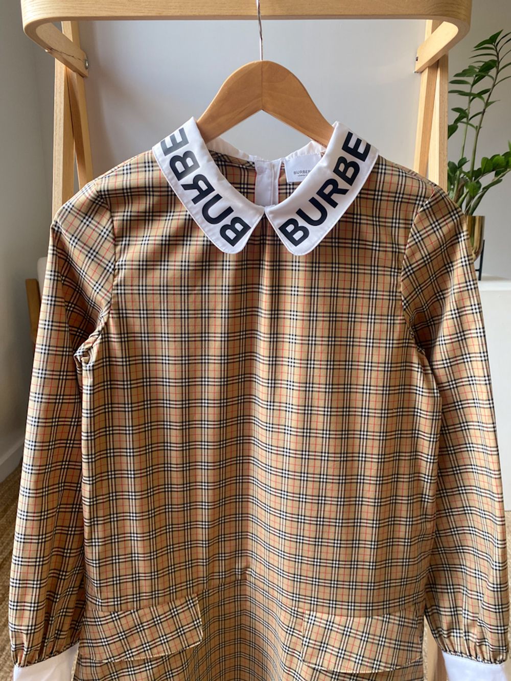 Хлопковое платье Burberry, 158-164
