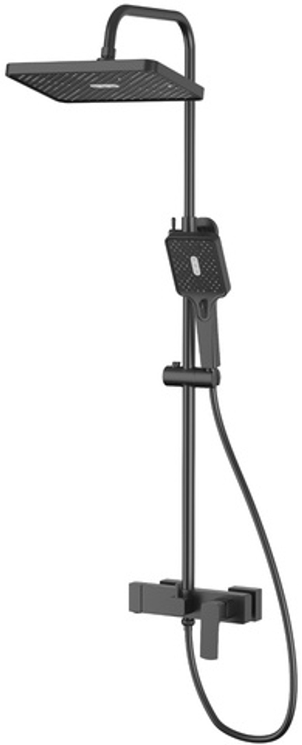 Стойка душевая со смесителем HAIBA HB24512-7 черный