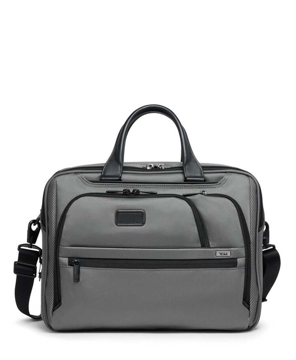 Портфель для ноутбука с расширением TUMI Alpha / Grey Reflective