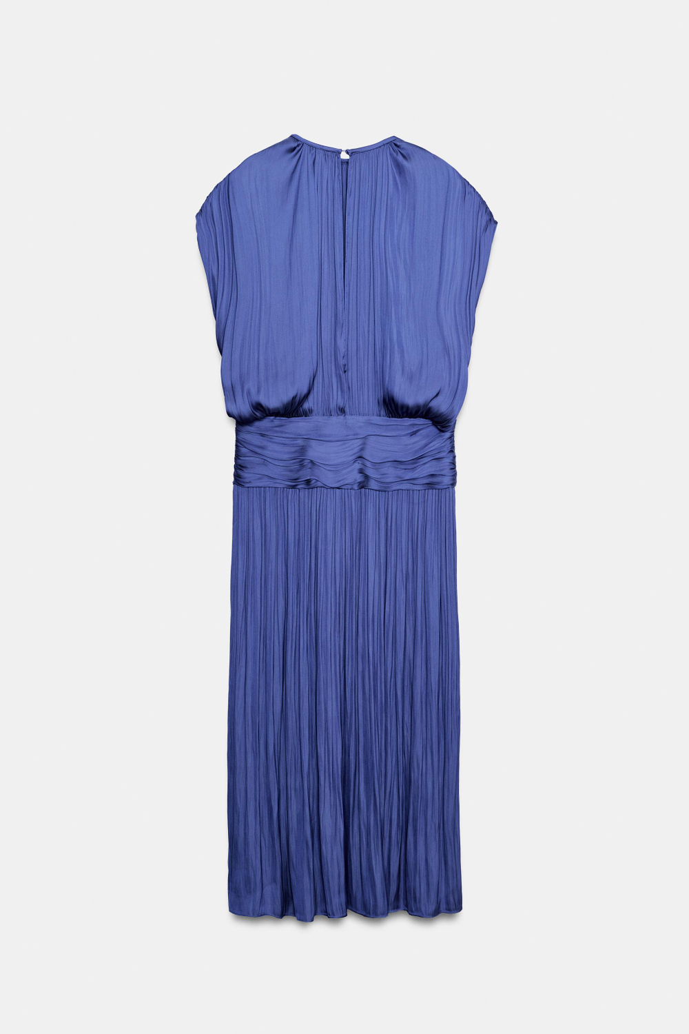 ПЛАТЬЕ СО СБОРКАМИ И ПОЯСОМ — ZW COLLECTION — ZARA