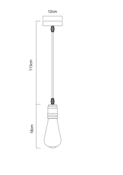Светильник подвесной Arte Lamp Mazzetto A4290SP-1BK