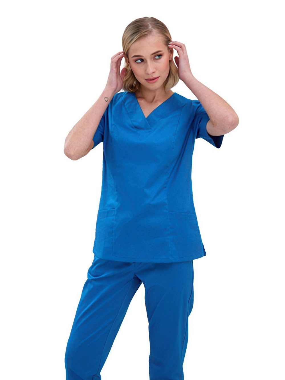 Туника медицинская женская Dr. Nice DRN211, хирургическая, бежевый, 50