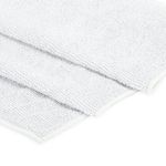 Салфетка из МИКРОФИБРЫ 50х100 см, WHITE ULTRA DENSE OVERLOCK, белая, 280 г/м2, LAIMA HOME, 608226