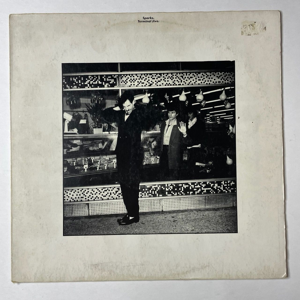 Винтажная виниловая пластинка LP Sparks Terminal Jive (Germany 1980)