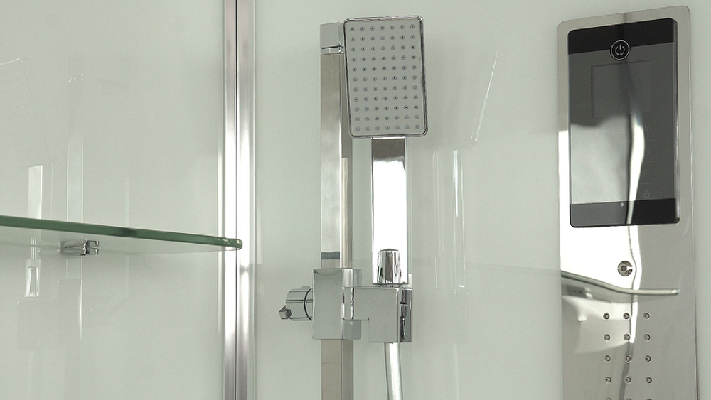 Душевая кабина Timo Premium 120x90 H-520L с баней с гидромассажем
