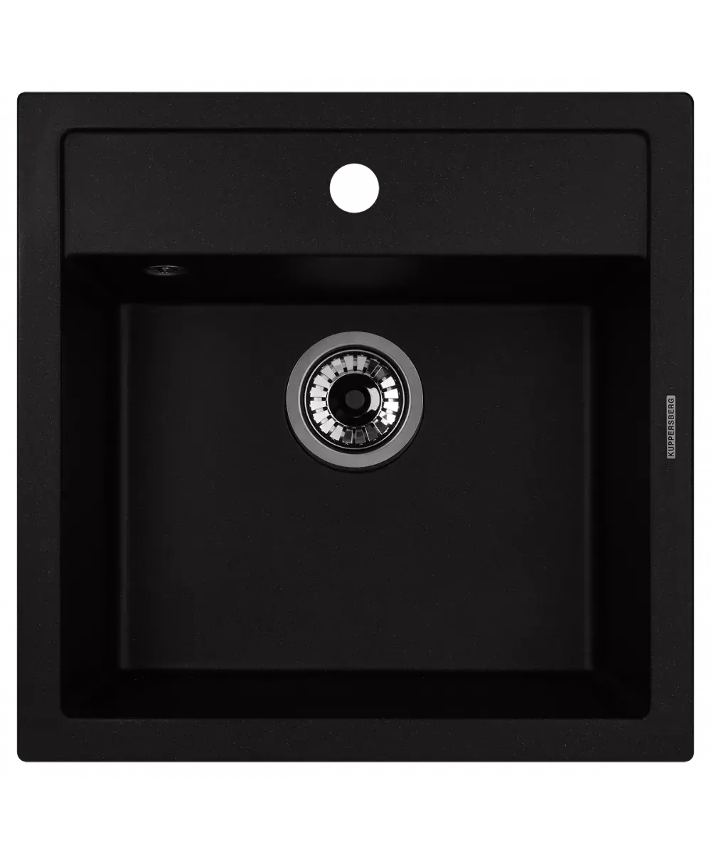 Кухонная мойка Kuppersberg MODENA 1B BLACK фото 