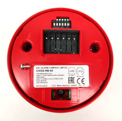 Маяк звуковой Kac Notifier сетевой 8 красный красная линза FF CWSS-RB-S8