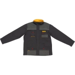 Куртка професиональная рабочая, 65% полиэстер 35% хлопок, XXXL// DENZEL 90381