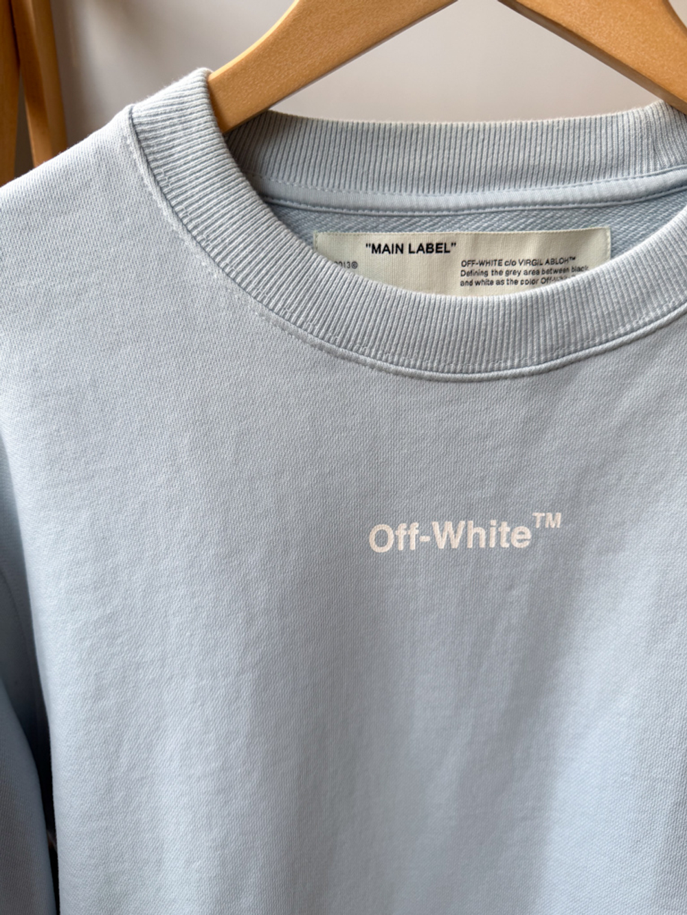Хлопковый свитшот Off-White, S