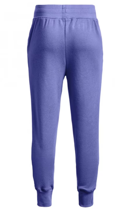 Детские брюки Under Armour Girls' UA Rival Fleece LU Joggers — baja blue/white