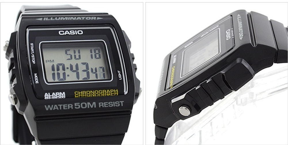 Часы CASIO W-215H-1A