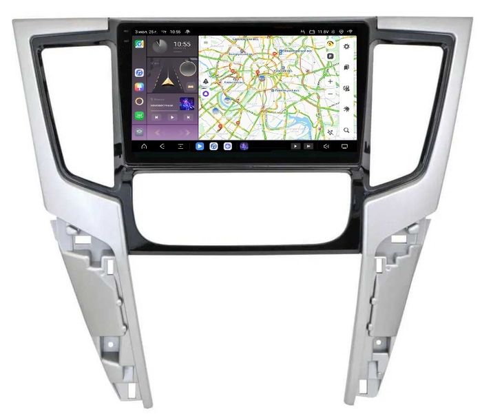 Магнитола для Mitsubishi L200 2019-2024 (правый руль, климат) - Kuberg SF-9308 QLed+2K, Android 13, Быстрейшая, CarPlay, 4G SIM-слот