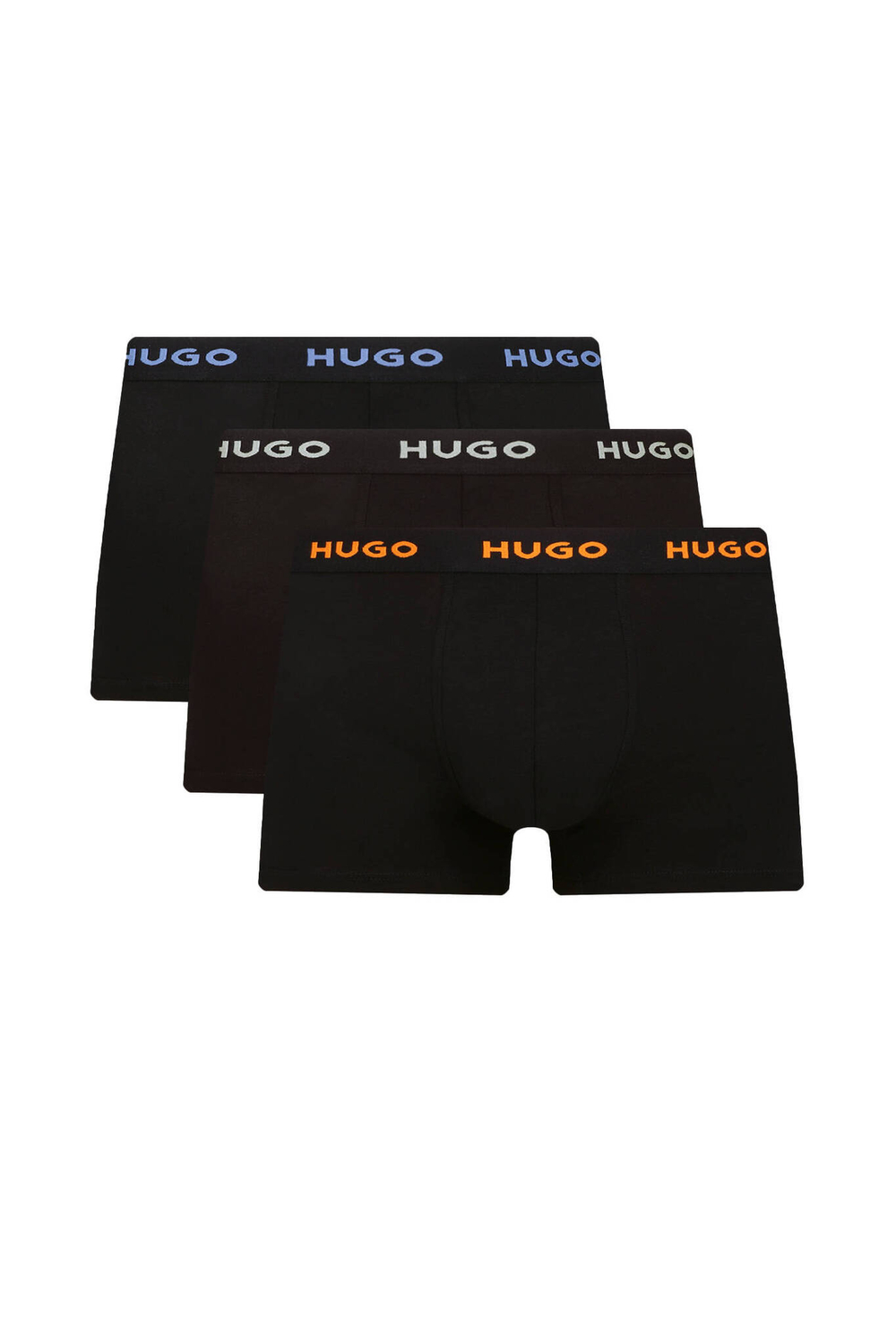 Трусики-боксеры 3шт. Hugo Bodywear - черный(50517886)