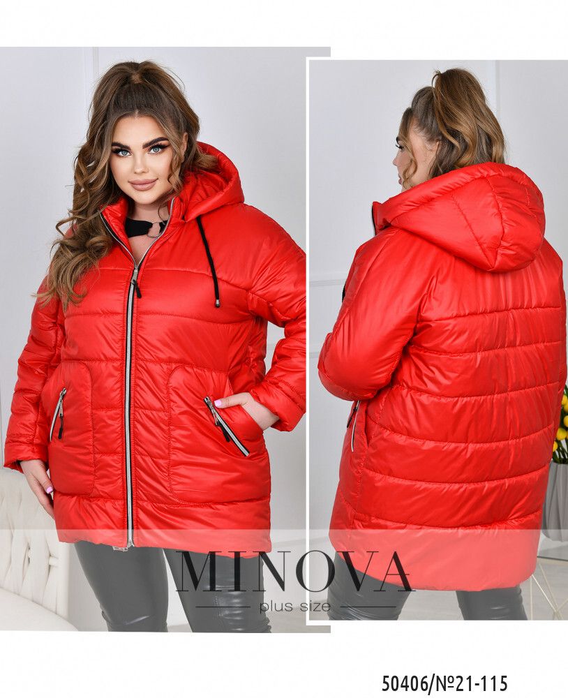 Куртка 21-115-красный Minova Куртка 21-115-красный Minova