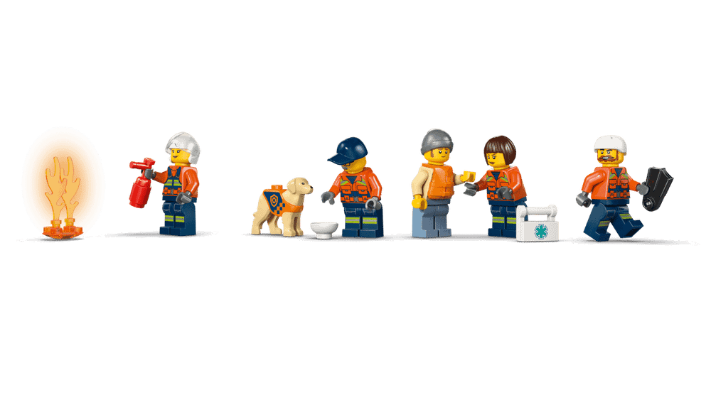 Конструктор LEGO City 60504 Coast Guard Rescue Boat & Helicopter