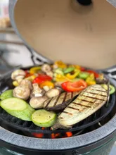 Керамический гриль Big Green Egg L Large (Большой), 46 см, на модульной подставке
