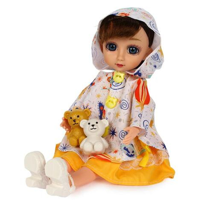 Кукла классическая с аксесс. 32см, коробка QJ136B