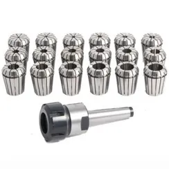 Цанговый патрон Optimum MK3 / ER32 с комплектом 18 цанг, 2-20 мм