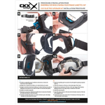 Комплект модернизации CKX TACTICAL ELECTRIC 210, прозрачная линза
