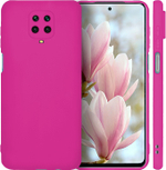 Мягкий Soft Touch чехол из силикона для XIAOMI REDMI NOTE 9 PRO / 9S / POCO M2 PRO с бархатной подкладкой