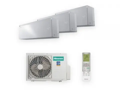 Мульти сплит-система Hisense SENSATION White на 3 комнаты (20+20+20 кв.м.)