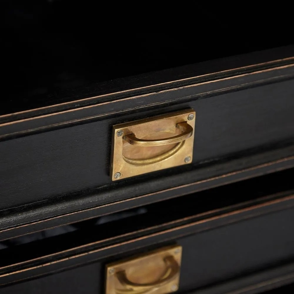 Буфет Secret de Maison Блэк Лэйбл/BLACK LABEL 166x48x230см дерево акация,манго,мдф