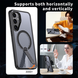 Прозрачный чехол Mesh Pro Magnetic Case для Samsung Galaxy S26 FE