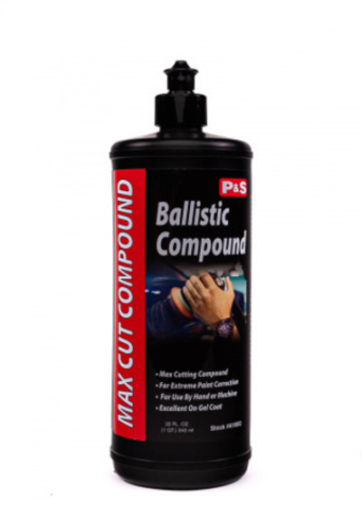 P&S Полировальная паста режущая Ballistic Max Cut Compound 946мл