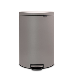 Мусорный бак с педалью 40л FB Brabantia Минерально-серый