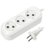 Удлинитель бытовой 3 гн, 7 м, ПВС, 2х1 мм2, б/з, Smartbuy, SBE-10-3-07-N
