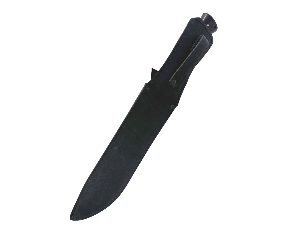 Мачете Кукри, кованая сталь 95Х18, цельнометаллическое, граб