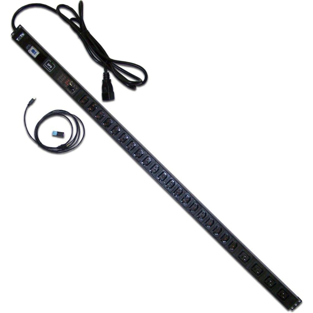 Блок распределения питания (PDU) LANMASTER TWT-PDVM-4C9-20C3-I9