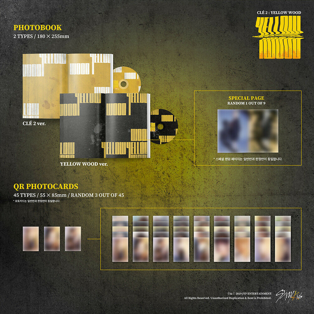 Альбом STRAY KIDS - Clé 2:Yellow Wood
