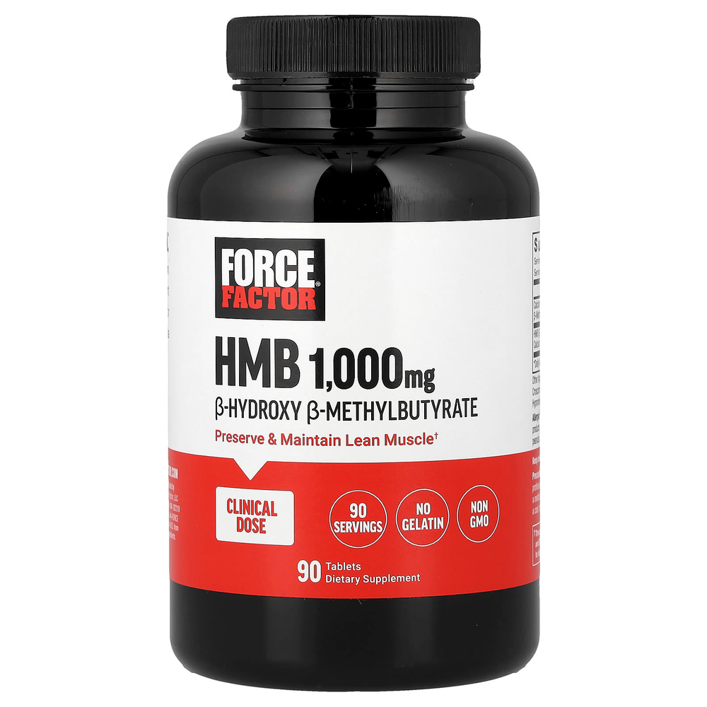 Force Factor, HMB, 90 таблеток