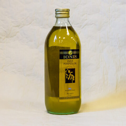 Оливковое масло греческое IONIS Для жарки Рафинированное (Pomace) , 1л, Греция