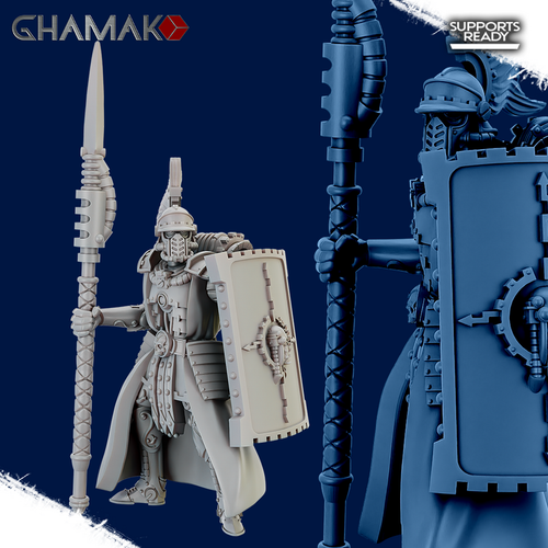 Adeptus Mechanicus Skitarii Скитарий-защитник №9 миниатюра для dnd, днд, pathfinder, фентези, Настольная игра, НРИ, Варгейм, РПГ