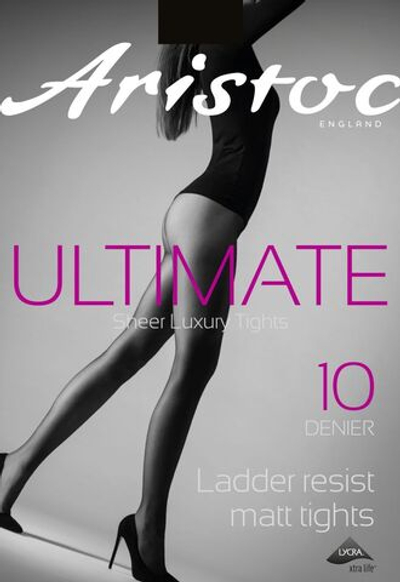 Тонкие матовые колготки Ultimate (Размер: XL) (Цвет: черный)