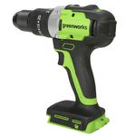 Аккумуляторная ударная дрель шуруповерт Greenworks GD24DD60, 3704107,24v, без АКБ и ЗУ