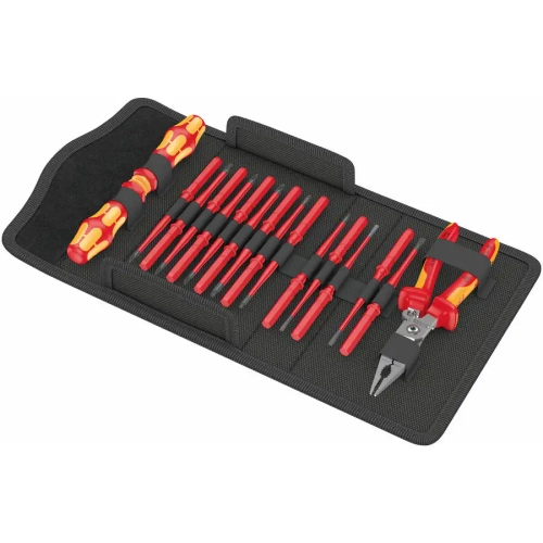 Набор отвёрток Kraftform Kompakt VDE 17 extra slim 1, 16 предметов WERA 05136027001