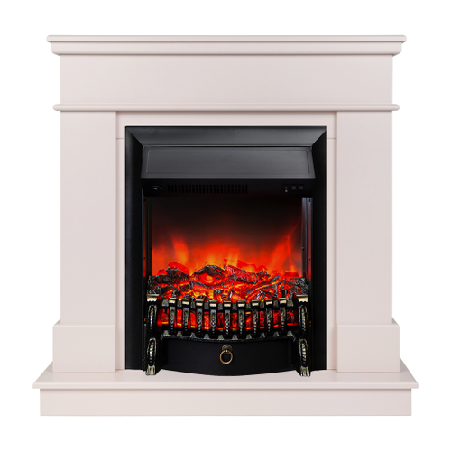 Каминокомплект Real Flame Selena STD PN с очагом Fobos Lux Black (без пульта)
