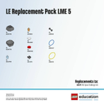 Набор запасных частей "Космические проекты LME 5" LEGO EV3 (24 детали) 2000704