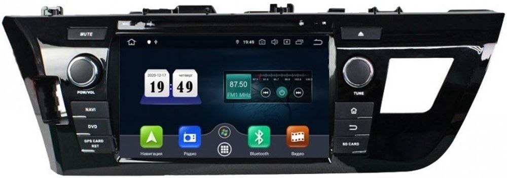 Магнитола для Toyota Corolla 2013-2016 - Airok RD-1103 на Android 10