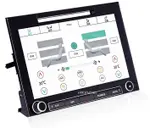 Сенсорная панель климата Range Rover 4 2012-2017 - Kuberg ZF-2002 LCD/ЖК экран 10" с отверстием под CD