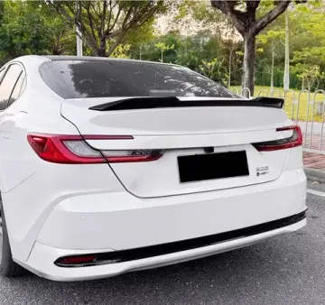 Спойлер V Style Toyota Camry 80 2023-2026 чёрный глянец