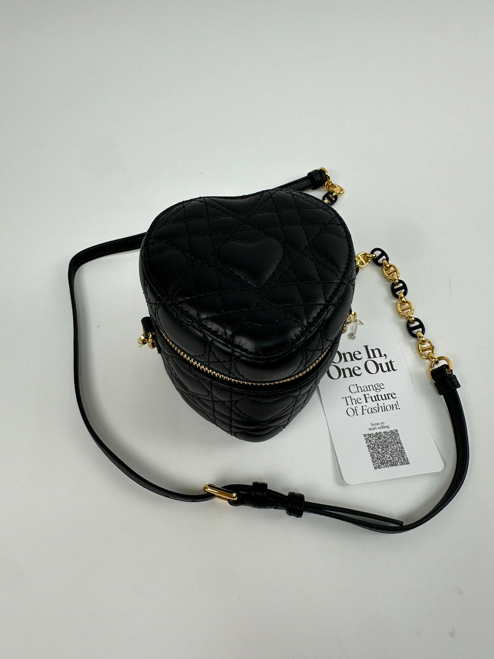 Сумка Christian Dior Cannage Micro Vanity Case