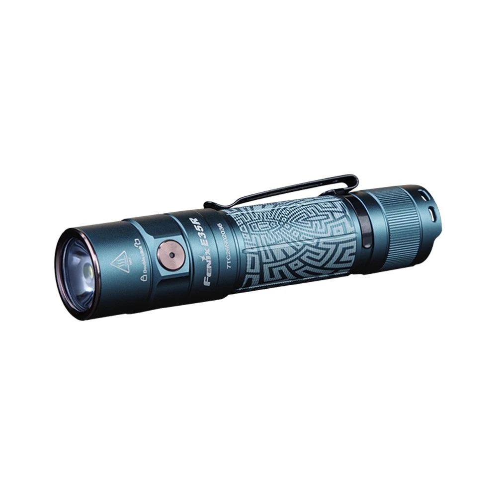 Фонарь Fenix E35R бирюзовый граффити 3100 люмен EDC/Search 21700