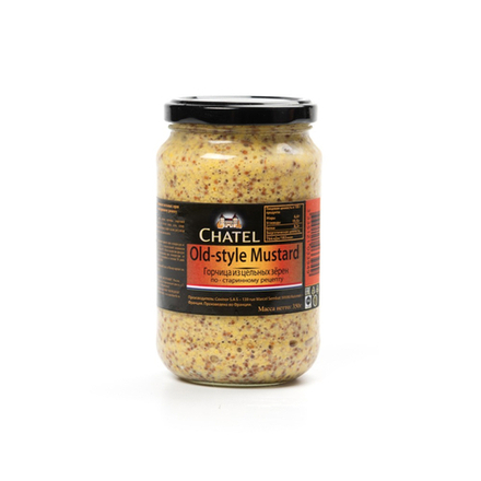 Горчица из цельных зерен CHATEL Mustard