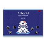 Альбом для рисования 100 г/м², A4 29х20.5 см, 8 л. на скобе, 20 шт, Чудо-малыши 000687, Светоч 8АЛСК4_1_3_9