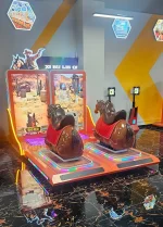 Двойной симулятор ковбоя с видео игрой «Вестерн»
